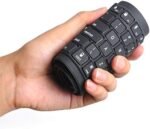 85 Keys Silicone USB Wired Waterproof Flexible Folding Keyboard for PC Desktop Laptop (Black) - Image 4