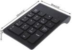2.4G USB Numeric Keypad Wireless Number Pad 18 Keys Mini Digital Keyboard for iMac MacBook Air Pro Laptop PC Notebook Desktop - Image 2