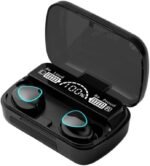 M10 TWS Immersive Wireless Earbuds with Wireless Charging Case Bluetooth 5.1 9D Premium Sound Deep Bass Sports Waterproof IPX7 with Mic 6 hr Playing Time