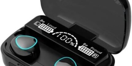 M10 TWS Immersive Wireless Earbuds with Wireless Charging Case Bluetooth 5.1 9D Premium Sound Deep Bass Sports Waterproof IPX7 with Mic 6 hr Playing Time