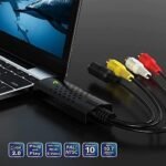 DIGITNOW Video Capture Card Device – USB 2.0 Adapter Audio Grabber VHS VCR TV to DVD Converter for Windows PC - Image 5