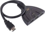 3 Port HDMI Switch Splitter Cable 4K x 2K Multi Switcher