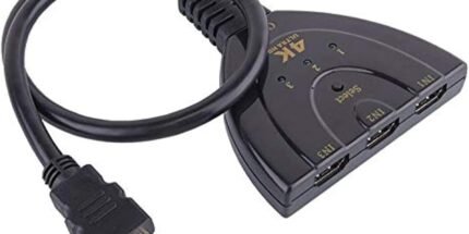 3 Port HDMI Switch Splitter Cable 4K x 2K Multi Switcher