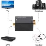 Digital To Analog Audio Converter, Digital Toslink Optical To Analog Stereo Audio L/R 2RCA Adapter With Optical Cable Usb Power - Image 4