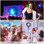 Madon Wireless Karaoke Microphone Bluetooth Handheld Speaker Home Party Player Christmas Birthday Gift for Kids - Image 3