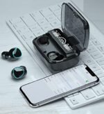 M10 TWS Immersive Wireless Earbuds with Wireless Charging Case Bluetooth 5.1 9D Premium Sound Deep Bass Sports Waterproof IPX7 with Mic 6 hr Playing Time - Image 2