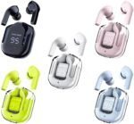 Earbuds Air31, Wireless, Wired Earphones Transparent with Deep Bass, Stereo Sound, Bluetooth Headphone with Charging Case - Image 3