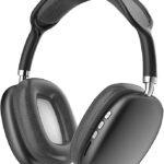 P9 Wireless Bluetooth Headset Over Ear Stereo Gaming Headset - Support Mercoro TF for Laptop/Mobile Phone/PC + Case, Support Memory Card-Black