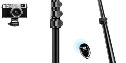 JOILCAN Phone Tripod Stand 70"/177.8cm, Selfie Stick Tripod for iPhone 17/16/15 with Remote Control, Lightweight Portable Camera Tripods for Outdoor, Compact Travel Tripods for Youtube/Vlogging