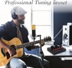 BM-800 Condenser Microphone Bundle, Streaming Microphone Set, Professional V8 Live Sound Card, Adjustable Mic Suspension Scissor Arm for Studio Recording & Broadcasting - Image 2