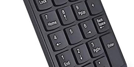 2.4G USB Numeric Keypad Wireless Number Pad 18 Keys Mini Digital Keyboard for iMac MacBook Air Pro Laptop PC Notebook Desktop