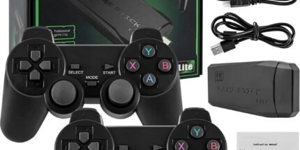 Tv Gaming System | Wireless Console Retro Gaming Console |4K Ultra HD |Plug & Play Wireless TV Video Game System | 24,000+ Games | 10 Emulators | Dual-Player Setup | 2.4G Wireless Game Stick