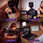 Selfie Light with Front and Back Clips, 3000-9900K Dimmable Phone Light, Rechargeable Phone Light Clip,Selfie Light for Phones, iPhones, iPads, Laptops, for Selfies, TiKTok, Volg, Video Conferences - Image 4