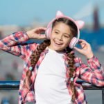 Children's Headphones with Cat Ears - Bluetooth 5.0 Wireless, Over-Ear with Microphone, LED RGB Light, Foldable Cat Ears - Image 2