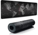 Arabest Gaming Mouse Pad, World Map Large Mouse Pad XL with Non-slip Base, Water Resist Mouse Mat 70 x 30cm Large Size for Gamers and Office Players (30 X 70cm) - Multi Color