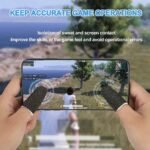 Touchscreen Finger Sleeve 6 Pairs of Finger Cots，Gaming Finger Sleeve, Anti-Sweat Breathable Touchscreen Finger Sleeve for Mobile Phone Games - Image 2